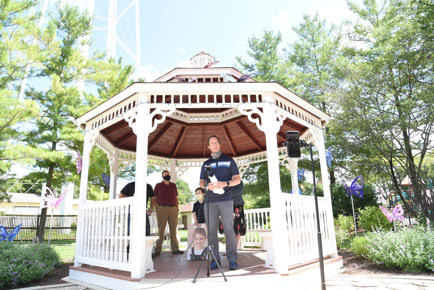 Rodney Davis in Monticello on Tuesday